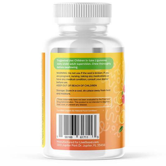 Organic Children's Multi-Vitamin Gummies